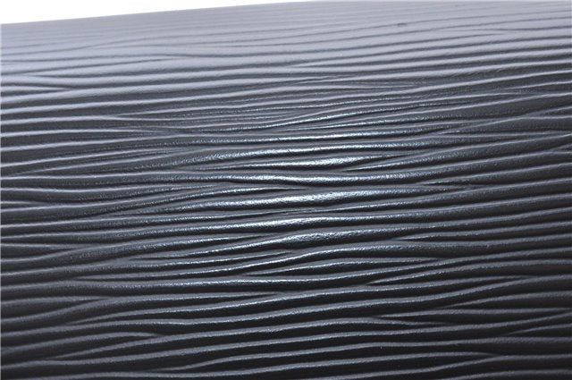 Auth Louis Vuitton Epi Pochette Sellier Dragonne Clutch Bag M52612 Black 4628F