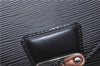 Auth Louis Vuitton Epi Pochette Sellier Dragonne Clutch Bag M52612 Black 4628F