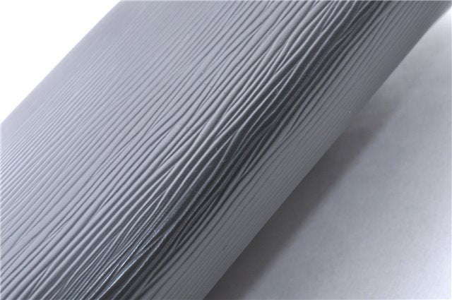 Auth Louis Vuitton Epi Pochette Sellier Dragonne Clutch Bag M52612 Black 4628F