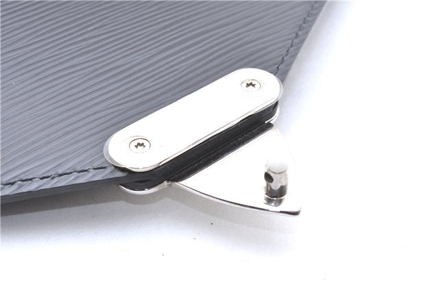 Auth Louis Vuitton Epi Pochette Sellier Dragonne Clutch Bag M52612 Black 4628F