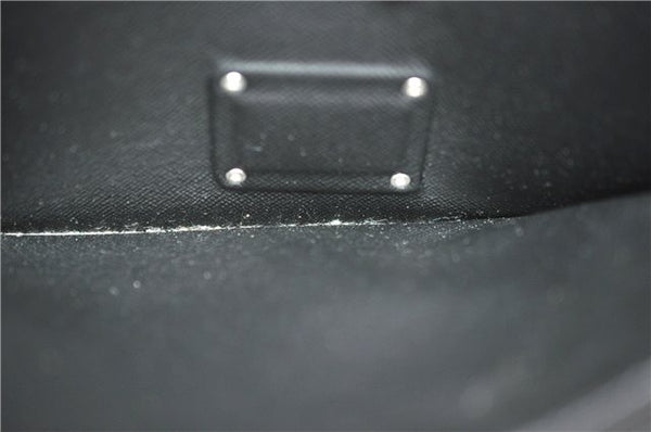 Auth Louis Vuitton Epi Pochette Sellier Dragonne Clutch Bag M52612 Black 4628F