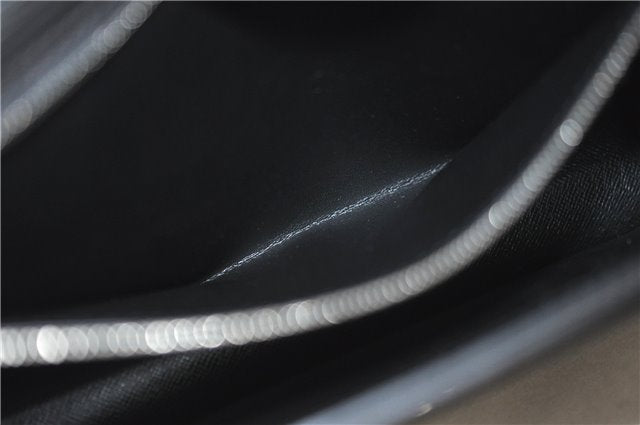 Auth Louis Vuitton Epi Pochette Sellier Dragonne Clutch Bag M52612 Black 4628F