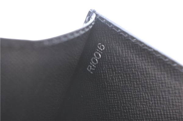 Auth Louis Vuitton Epi Pochette Sellier Dragonne Clutch Bag M52612 Black 4628F