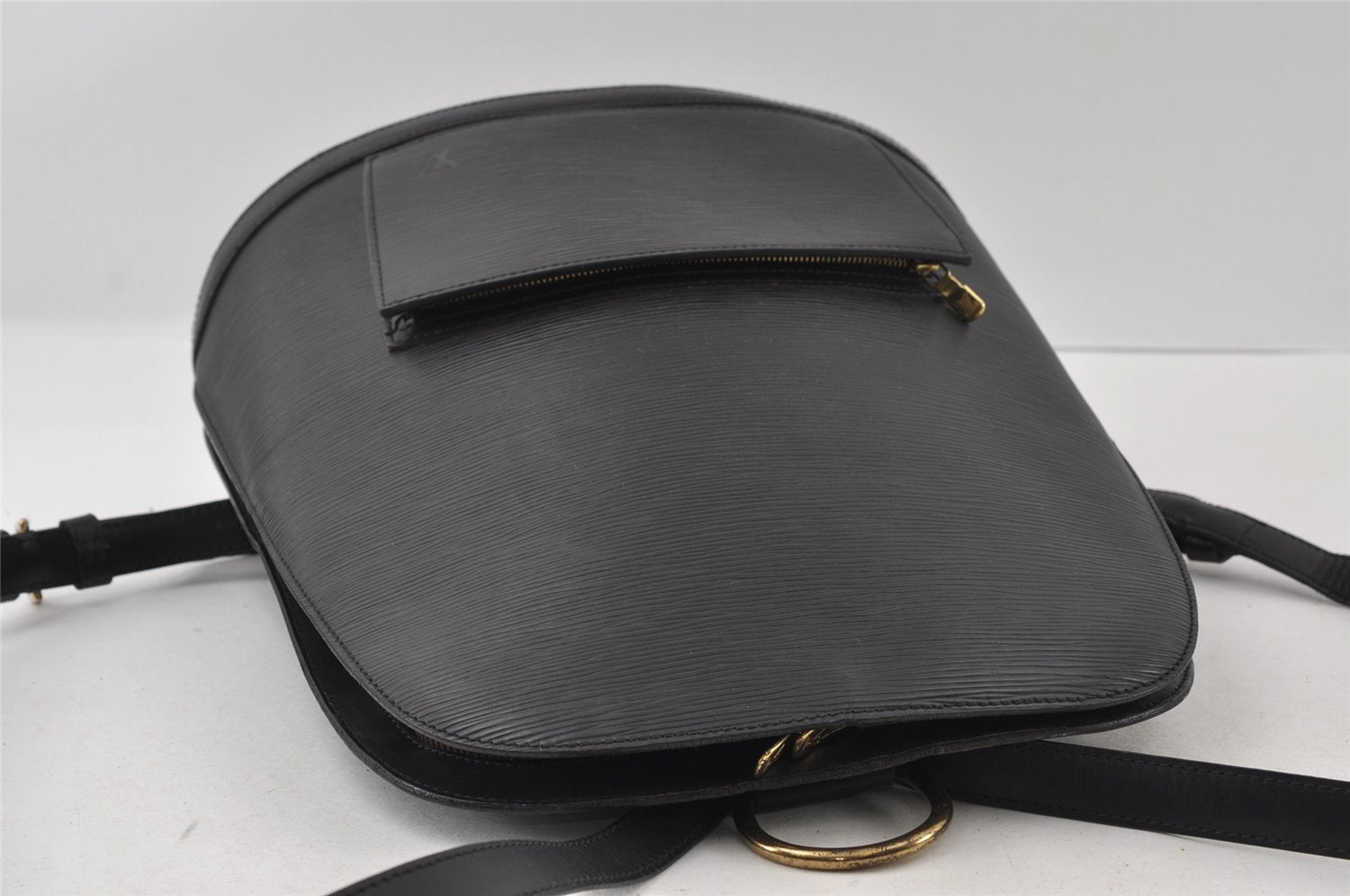 Authentic Louis Vuitton Epi Gobelin Backpack Black M52292 LV 4629I