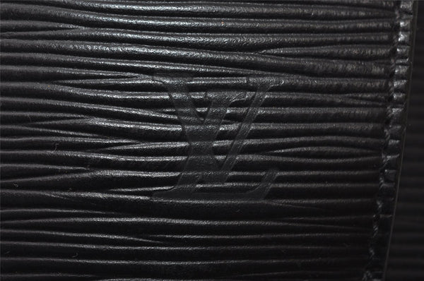Authentic Louis Vuitton Epi Gobelin Backpack Black M52292 LV 4629I