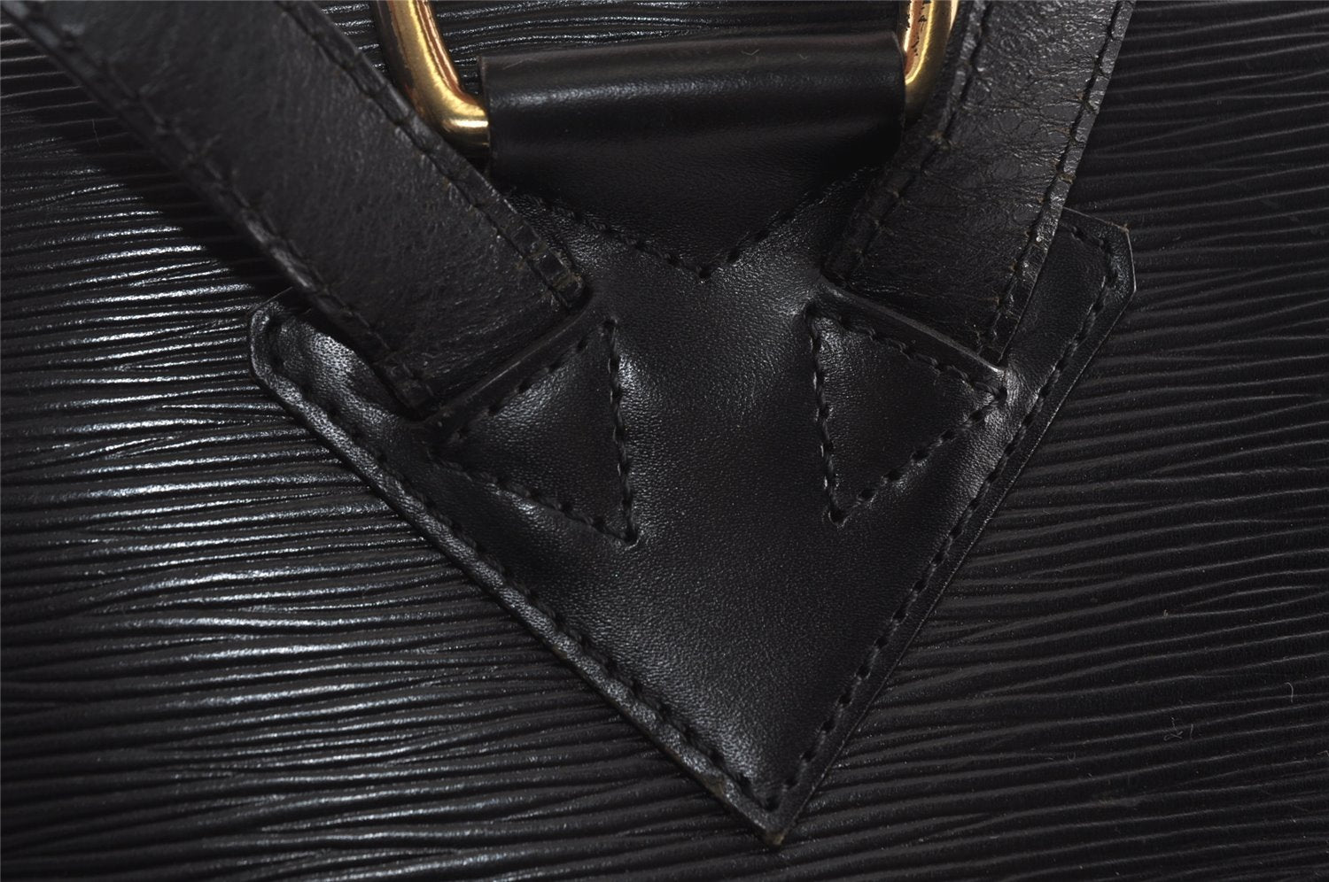 Authentic Louis Vuitton Epi Gobelin Backpack Black M52292 LV 4629I