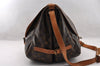 Authentic Louis Vuitton Monogram Saumur 35 Shoulder Cross Bag M42254 LV 4631I
