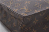 Authentic Louis Vuitton Monogram Sac Plat Hand Bag M51140 LV 4632D