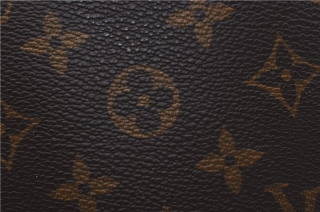 Authentic Louis Vuitton Monogram Sac Plat Hand Bag M51140 LV 4632D