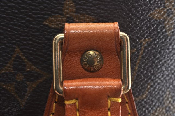 Authentic Louis Vuitton Monogram Sac Plat Hand Bag M51140 LV 4632D