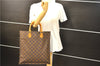 Authentic Louis Vuitton Monogram Sac Plat Hand Bag M51140 LV 4632D
