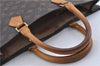 Authentic Louis Vuitton Monogram Sac Plat Hand Bag M51140 LV Junk 4633D