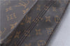 Authentic Louis Vuitton Monogram Sac Plat Hand Bag M51140 LV Junk 4633D