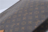 Authentic Louis Vuitton Monogram Sac Plat Hand Bag M51140 LV Junk 4633D