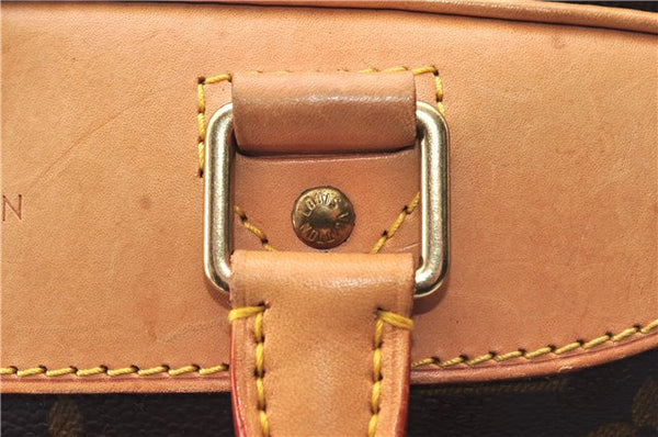 Authentic Louis Vuitton Monogram Evasion PM Boston Travel Bag M41443 LV 4634E