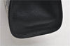 Authentic GUCCI Sherry Line Clutch Hand Bag Purse GG PVC Leather Navy Blue 4635E