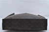 Authentic Louis Vuitton Monogram Sac Plat Hand Bag M51140 LV Junk 4636D