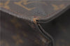 Authentic Louis Vuitton Monogram Sac Plat Hand Bag M51140 LV 4637D