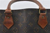 Authentic Louis Vuitton Monogram Sac Plat Hand Bag M51140 LV 4637D