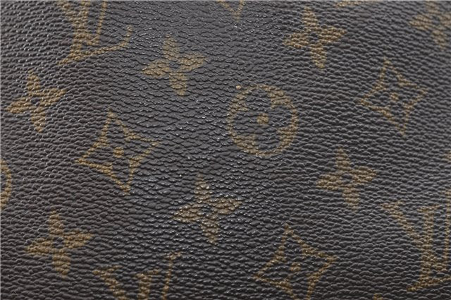 Authentic Louis Vuitton Monogram Sac Plat Hand Bag M51140 LV 4637D