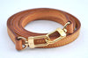 Authentic Louis Vuitton Leather Shoulder Strap Beige 47.2" LV 4637H