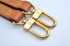 Authentic Louis Vuitton Leather Shoulder Strap Beige 47.2" LV 4637H