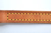 Authentic Louis Vuitton Leather Shoulder Strap Beige 47.2" LV 4637H