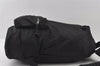 Authentic BALENCIAGA Vintage Explorer Backpack Nylon 459744 Black 4637I