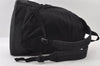 Authentic BALENCIAGA Vintage Explorer Backpack Nylon 459744 Black 4637I