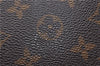 Authentic Louis Vuitton Monogram Sac Plat Hand Bag M51140 LV 4638D