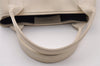 Authentic BALENCIAGA Navy Caba S Hand Bag Purse Leather 339933 White 4638I