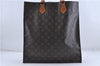 Authentic Louis Vuitton Monogram Sac Plat Hand Bag M51140 LV Junk 4639D