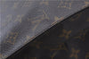 Authentic Louis Vuitton Monogram Sac Plat Hand Bag M51140 LV Junk 4639D