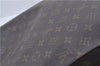 Authentic Louis Vuitton Monogram Sac Plat Hand Bag M51140 LV Junk 4639D