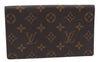 Authentic Louis Vuitton Monogram Vintage Cheques Card Case Purse LV 4639E