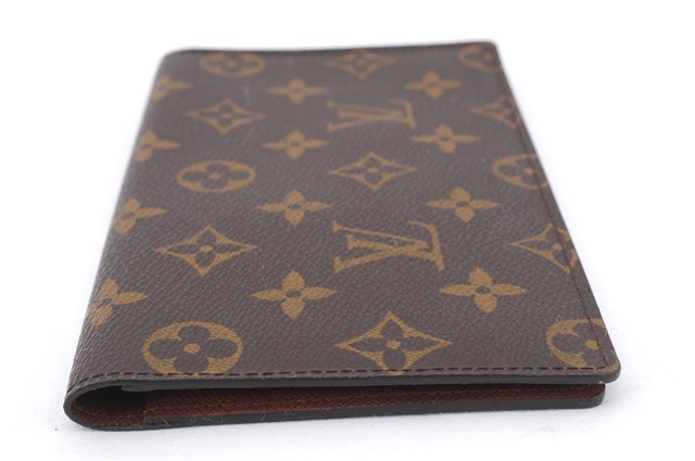 Authentic Louis Vuitton Monogram Vintage Cheques Card Case Purse LV 4639E