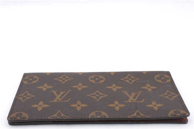 Authentic Louis Vuitton Monogram Vintage Cheques Card Case Purse LV 4639E