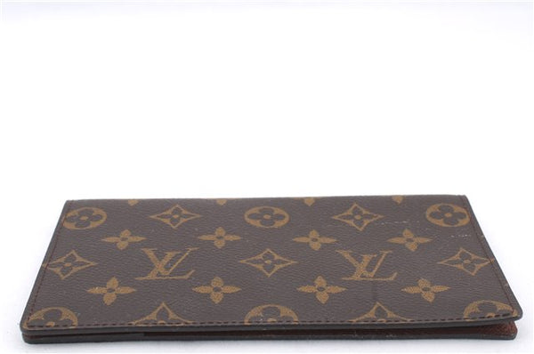 Authentic Louis Vuitton Monogram Vintage Cheques Card Case Purse LV 4639E