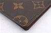 Authentic Louis Vuitton Monogram Vintage Cheques Card Case Purse LV 4639E