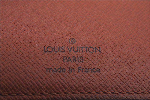 Authentic Louis Vuitton Monogram Vintage Cheques Card Case Purse LV 4639E