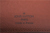 Authentic Louis Vuitton Monogram Vintage Cheques Card Case Purse LV 4639E