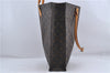 Authentic Louis Vuitton Monogram Sac Plat Hand Bag M51140 LV Junk 4642D