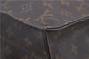 Authentic Louis Vuitton Monogram Sac Plat Hand Bag M51140 LV Junk 4642D