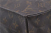 Authentic Louis Vuitton Monogram Sac Plat Hand Bag M51140 LV Junk 4642D