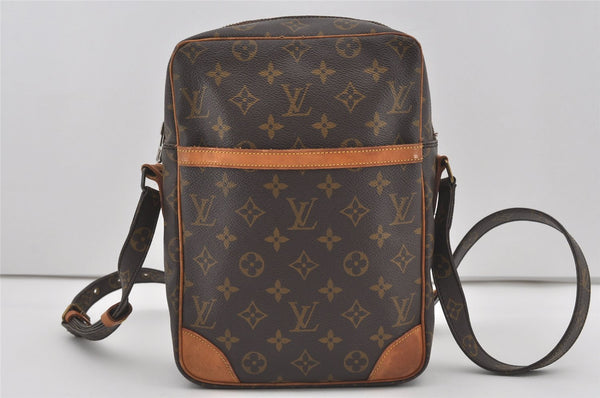 Authentic Louis Vuitton Monogram Danube GM Shoulder Cross Bag M45262 LV 4642I