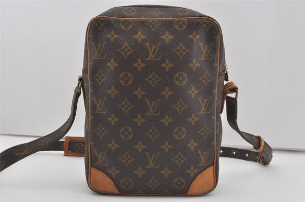 Authentic Louis Vuitton Monogram Danube GM Shoulder Cross Bag M45262 LV 4642I