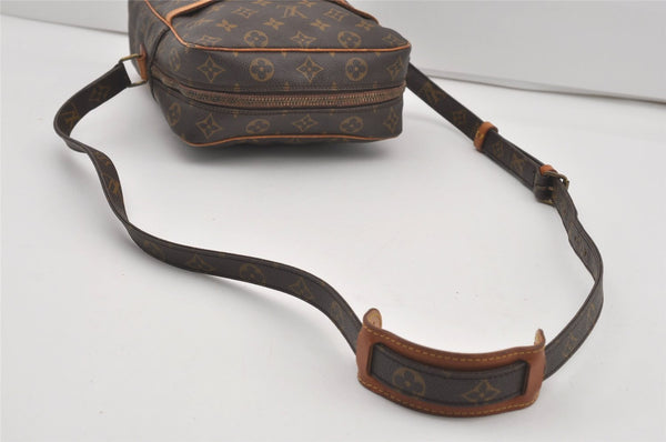 Authentic Louis Vuitton Monogram Danube GM Shoulder Cross Bag M45262 LV 4642I