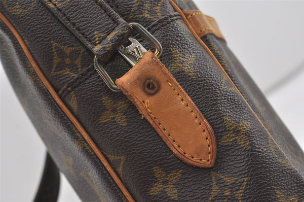 Authentic Louis Vuitton Monogram Danube GM Shoulder Cross Bag M45262 LV 4642I