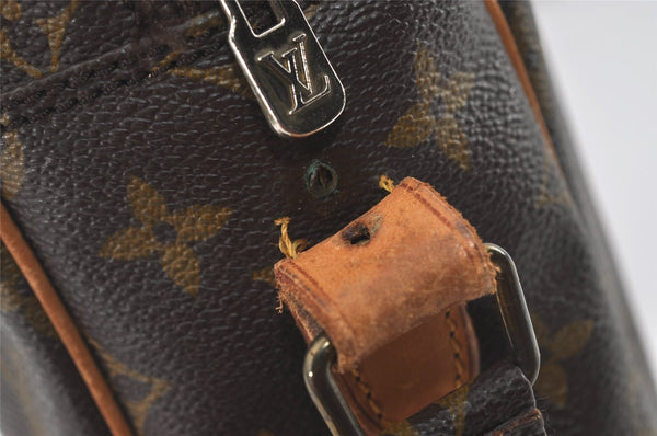 Authentic Louis Vuitton Monogram Danube GM Shoulder Cross Bag M45262 LV 4642I