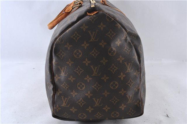 Authentic LOUIS VUITTON Monogram Keepall 50 Boston Bag M41426 LV Junk 4643C